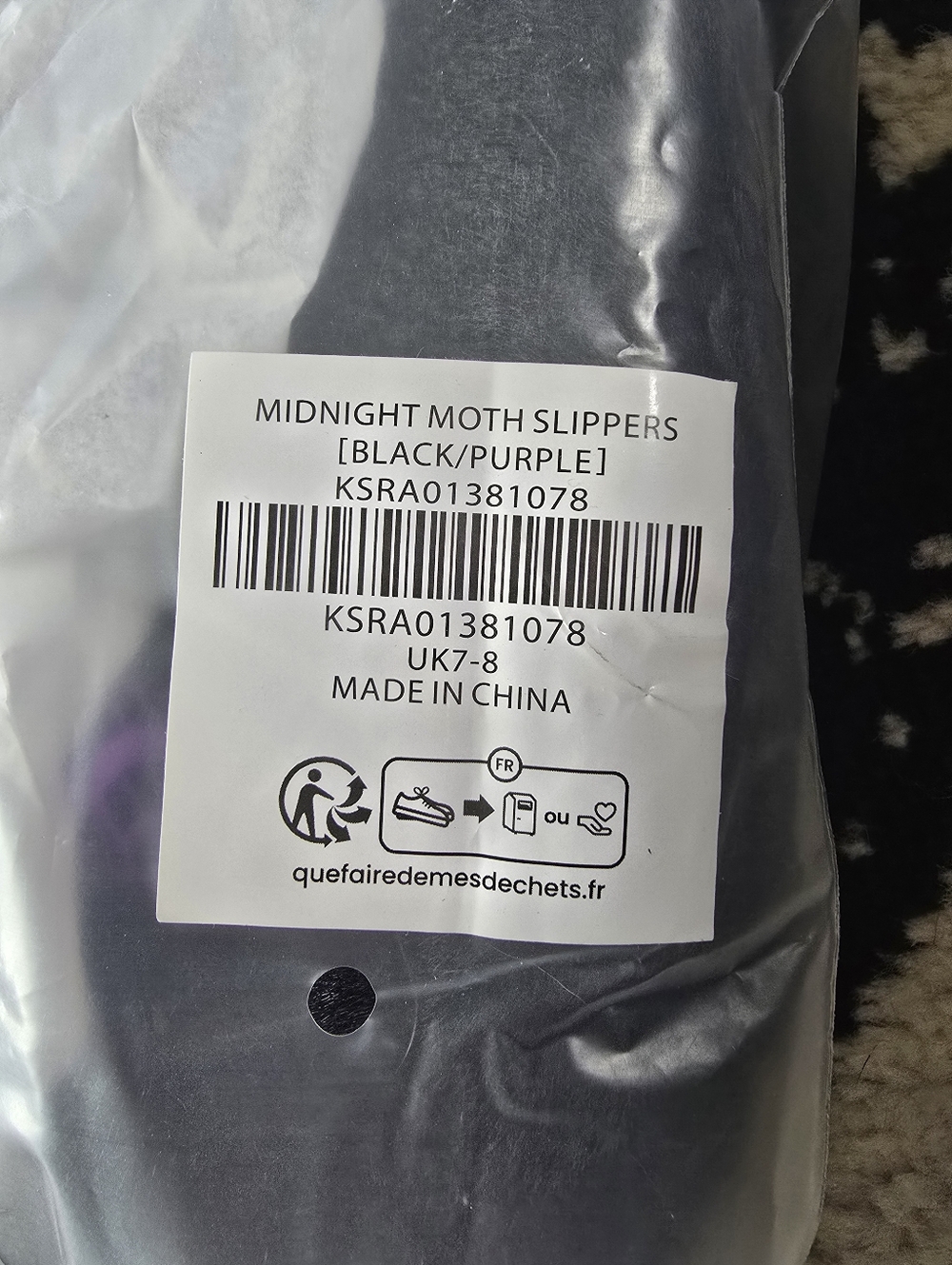 Killstar Midnight Moth Platform Slippers - Picture 7 of 7
